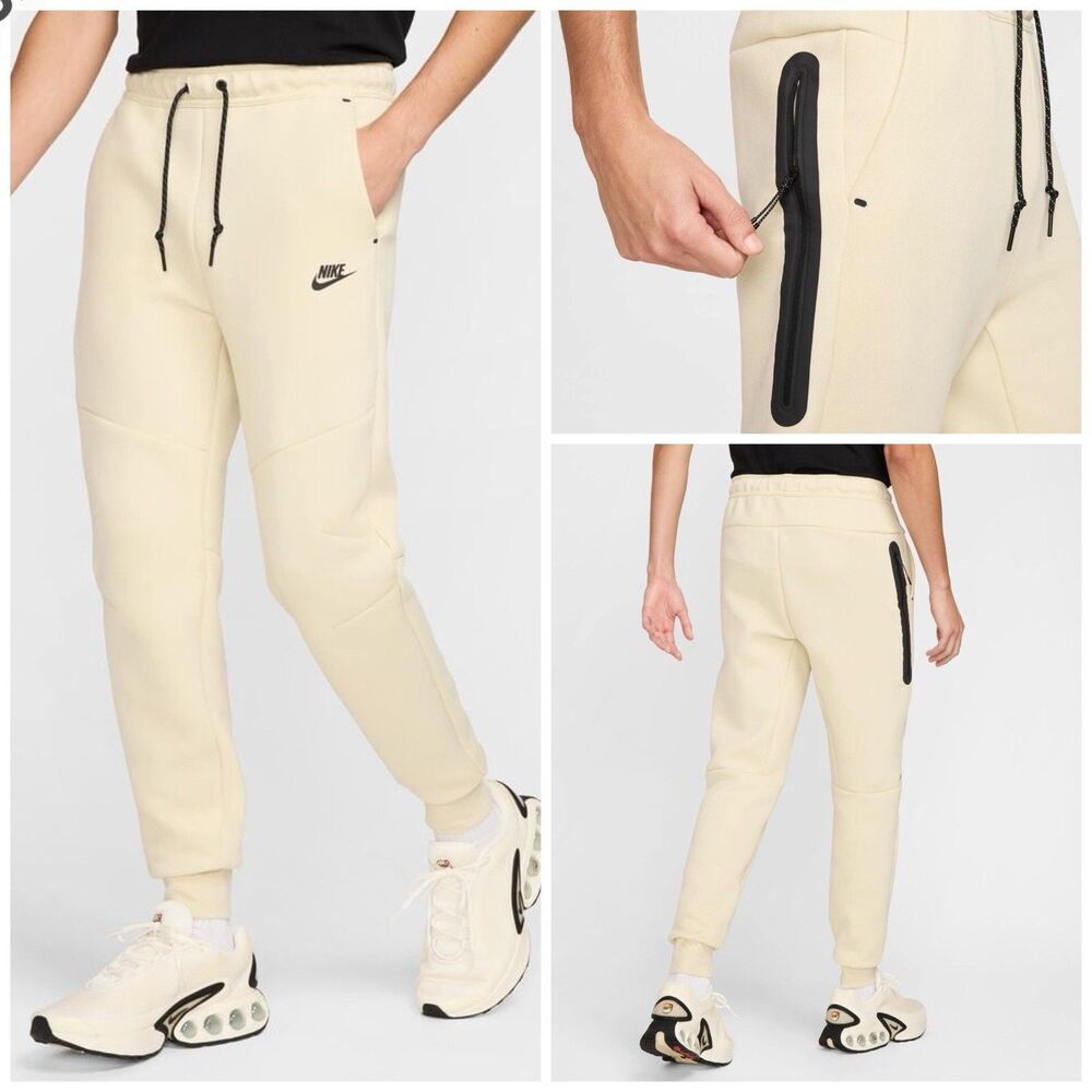 Nike Tech Fleece Light Khaki Joggers